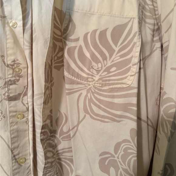 Roper Cream Patterned Button-Up Shirt - Picture 4 of 4